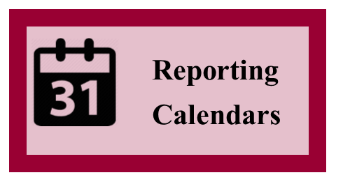 Municipal Reporting Calendars